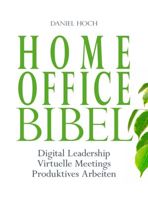 cover image of Home Office Bibel